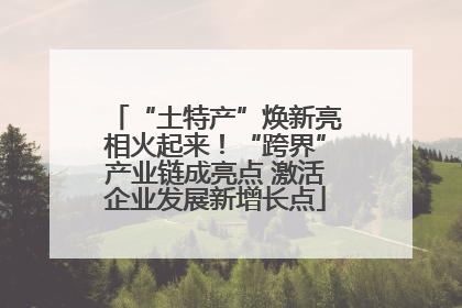 “土特产”焕新亮相火起来！“跨界”产业链成亮点 激活企业发展新增长点