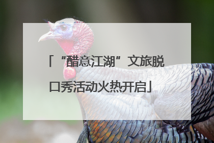 “醋意江湖”文旅脱口秀活动火热开启