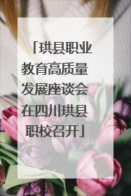 珙县职业教育高质量发展座谈会在四川珙县职校召开