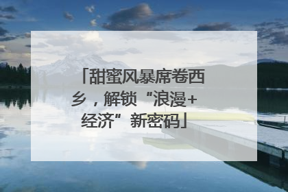 甜蜜风暴席卷西乡，解锁“浪漫+经济”新密码