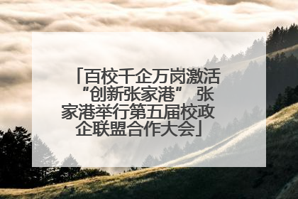 百校千企万岗激活“创新张家港” 张家港举行第五届校政企联盟合作大会