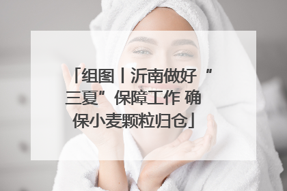 组图丨沂南做好“三夏”保障工作 确保小麦颗粒归仓