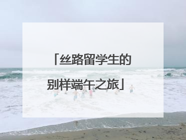 丝路留学生的别样端午之旅