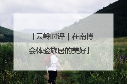 云岭时评｜在南博会体验旅居的美好
