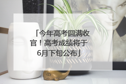 今年高考圆满收官！高考成绩将于6月下旬公布