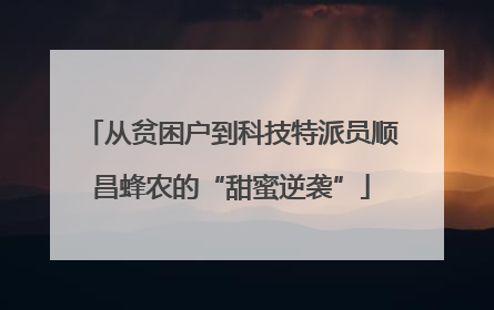 从贫困户到科技特派员顺昌蜂农的“甜蜜逆袭”