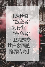 从速食 “叛逆者” 到行业 “革命者”：卫龙辣条拌白象面的跨界传奇
