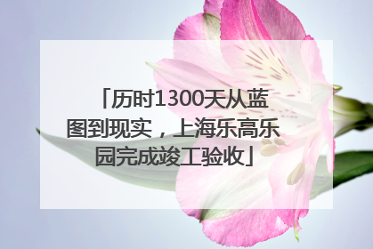 历时1300天从蓝图到现实，上海乐高乐园完成竣工验收