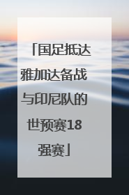 国足抵达雅加达备战与印尼队的世预赛18强赛