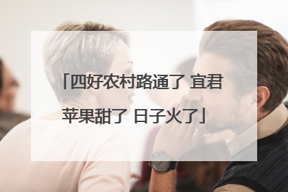 四好农村路通了 宜君苹果甜了 日子火了
