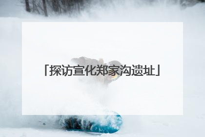 探访宣化郑家沟遗址