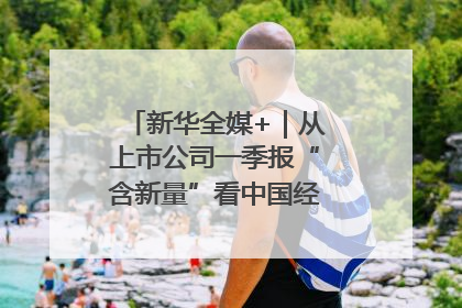 新华全媒+｜从上市公司一季报“含新量”看中国经济发展向“新”