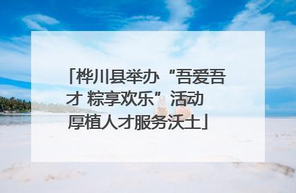 桦川县举办“吾爱吾才 粽享欢乐”活动 厚植人才服务沃土