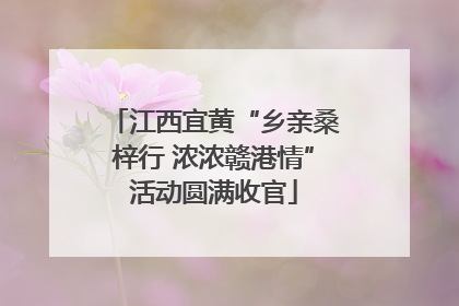 江西宜黄“乡亲桑梓行 浓浓赣港情”活动圆满收官