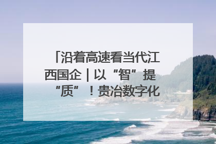 沿着高速看当代江西国企｜以“智”提“质”！贵冶数字化转型迈出新步伐