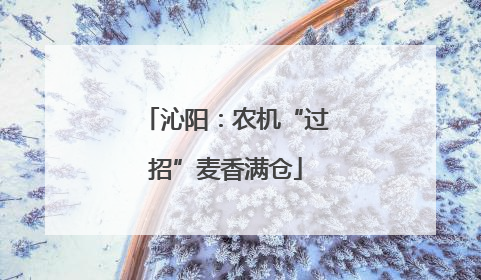 沁阳：农机“过招”麦香满仓
