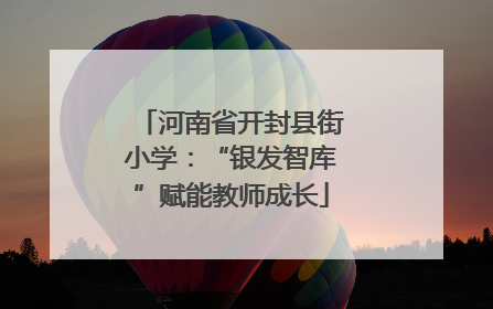 河南省开封县街小学：“银发智库”赋能教师成长