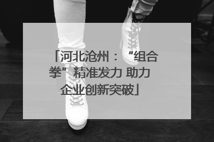河北沧州：“组合拳”精准发力 助力企业创新突破