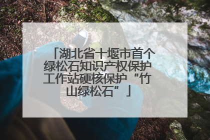 湖北省十堰市首个绿松石知识产权保护工作站硬核保护“竹山绿松石”