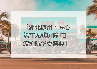 湖北随州：匠心筑牢无线屏障 电波护航华夏盛典