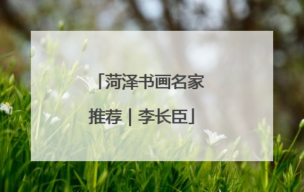 菏泽书画名家推荐｜李长臣
