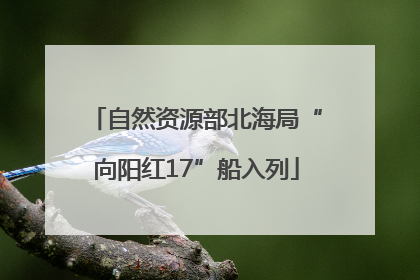自然资源部北海局“向阳红17”船入列