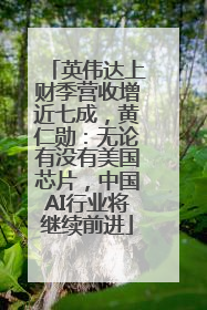 英伟达上财季营收增近七成，黄仁勋：无论有没有美国芯片，中国AI行业将继续前进