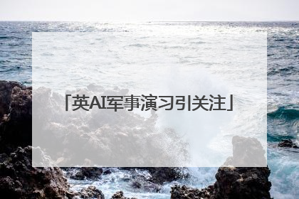 英AI军事演习引关注