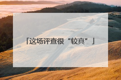 这场评查很“较真”
