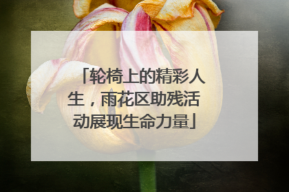 轮椅上的精彩人生，雨花区助残活动展现生命力量