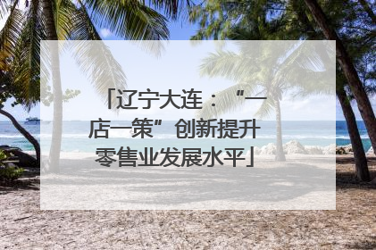 辽宁大连：“一店一策”创新提升零售业发展水平