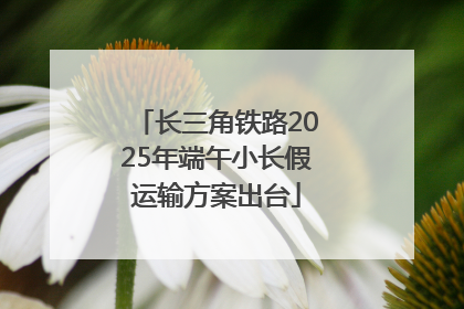 长三角铁路2025年端午小长假运输方案出台
