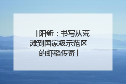 阳新：书写从荒滩到国家级示范区的虾稻传奇