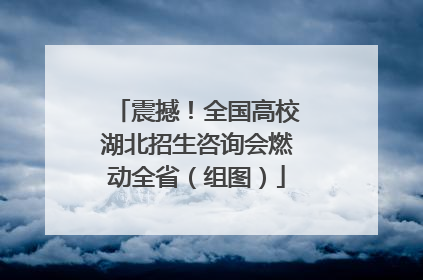 震撼！全国高校湖北招生咨询会燃动全省（组图）