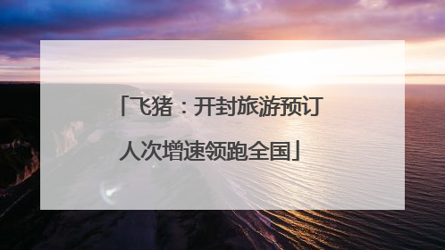 飞猪：开封旅游预订人次增速领跑全国