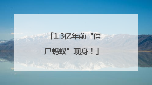 1.3亿年前“僵尸蚂蚁”现身！
