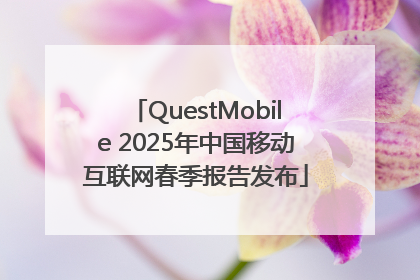 QuestMobile 2025年中国移动互联网春季报告发布